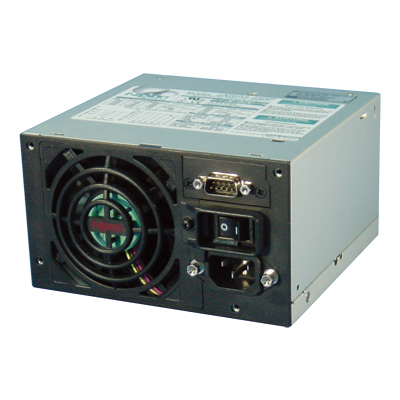 450W Nonstop Power Supply (RS232C signal type)<br>Long-life Design of 10 Years at 45 deg. C<br>