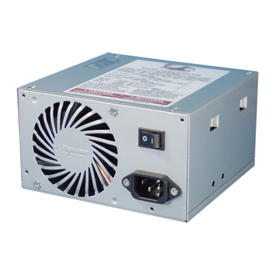 370W-class, Highly economical ATX power supply (24Pin/12V 8Pin/Processor)